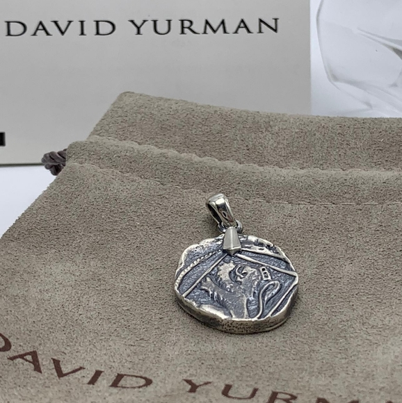 David Yurman Shipwreck Coin Amulet 